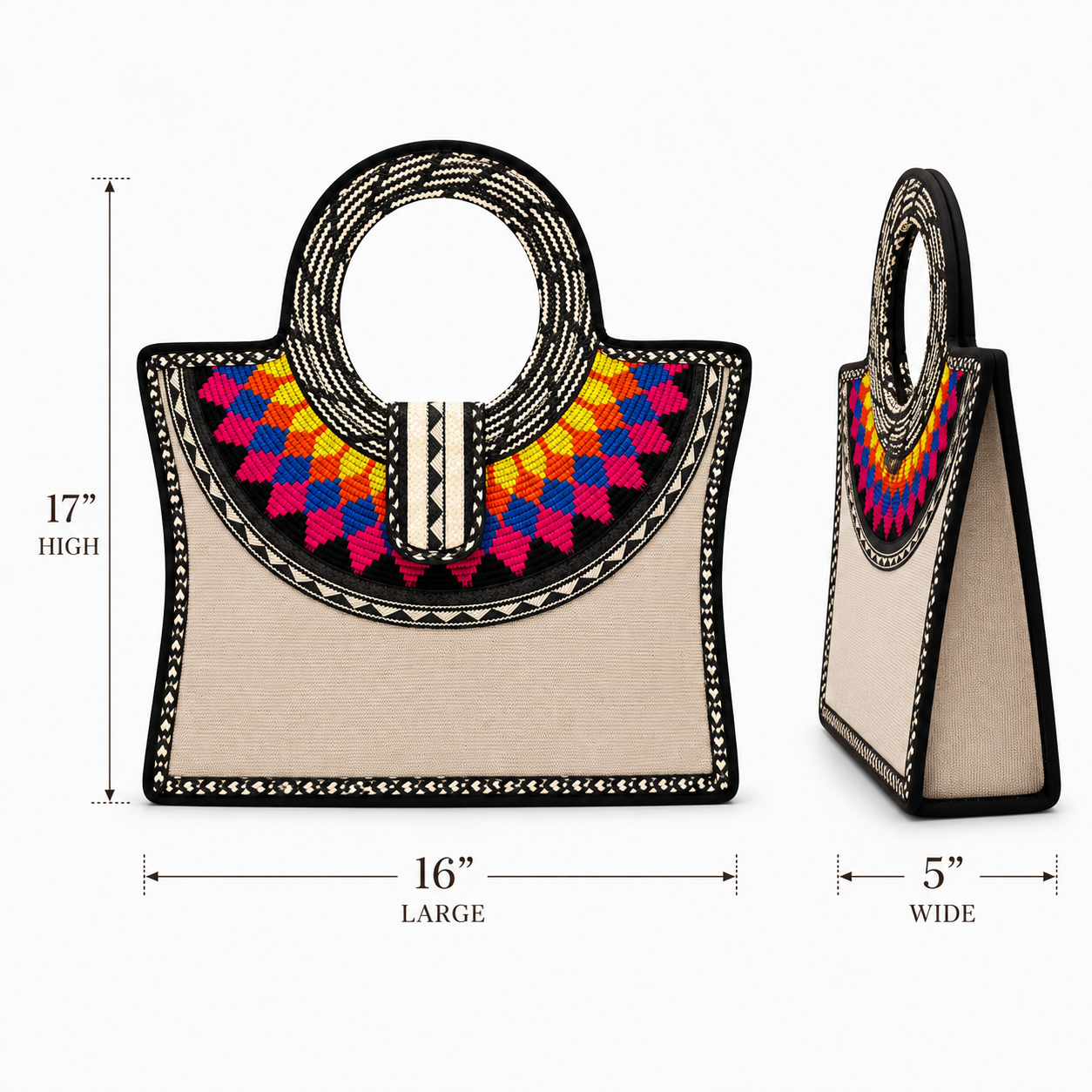 TRAPEZOID BAG